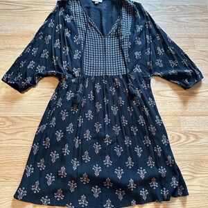 Wild Fable Black Dolman Sleeve Dress